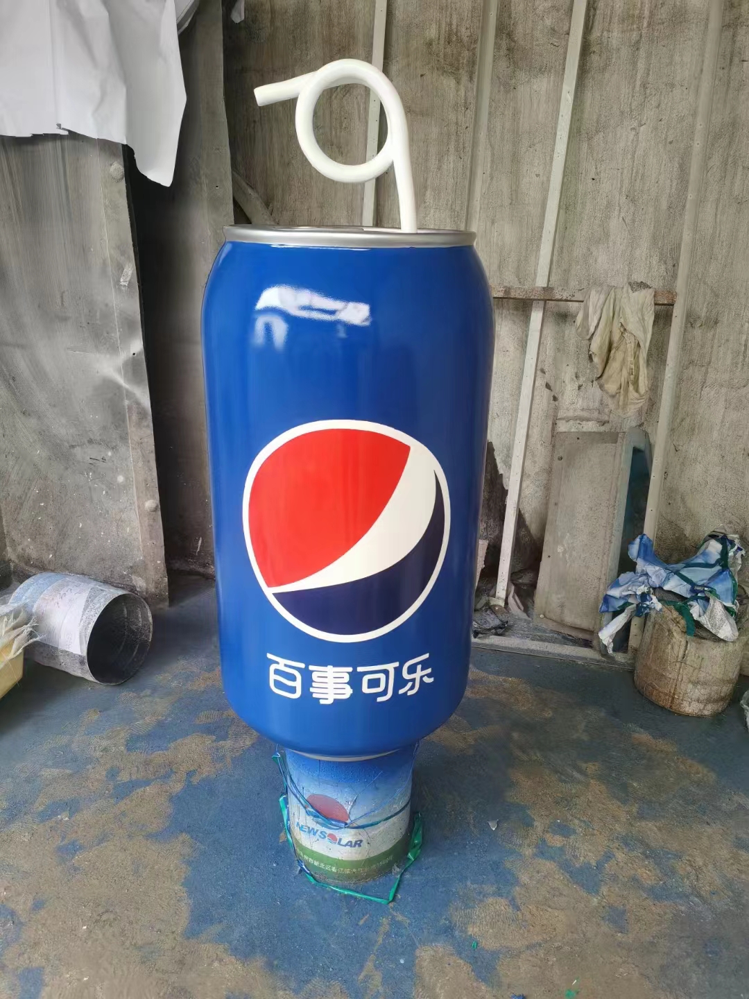 玻璃鋼百事可樂造型
